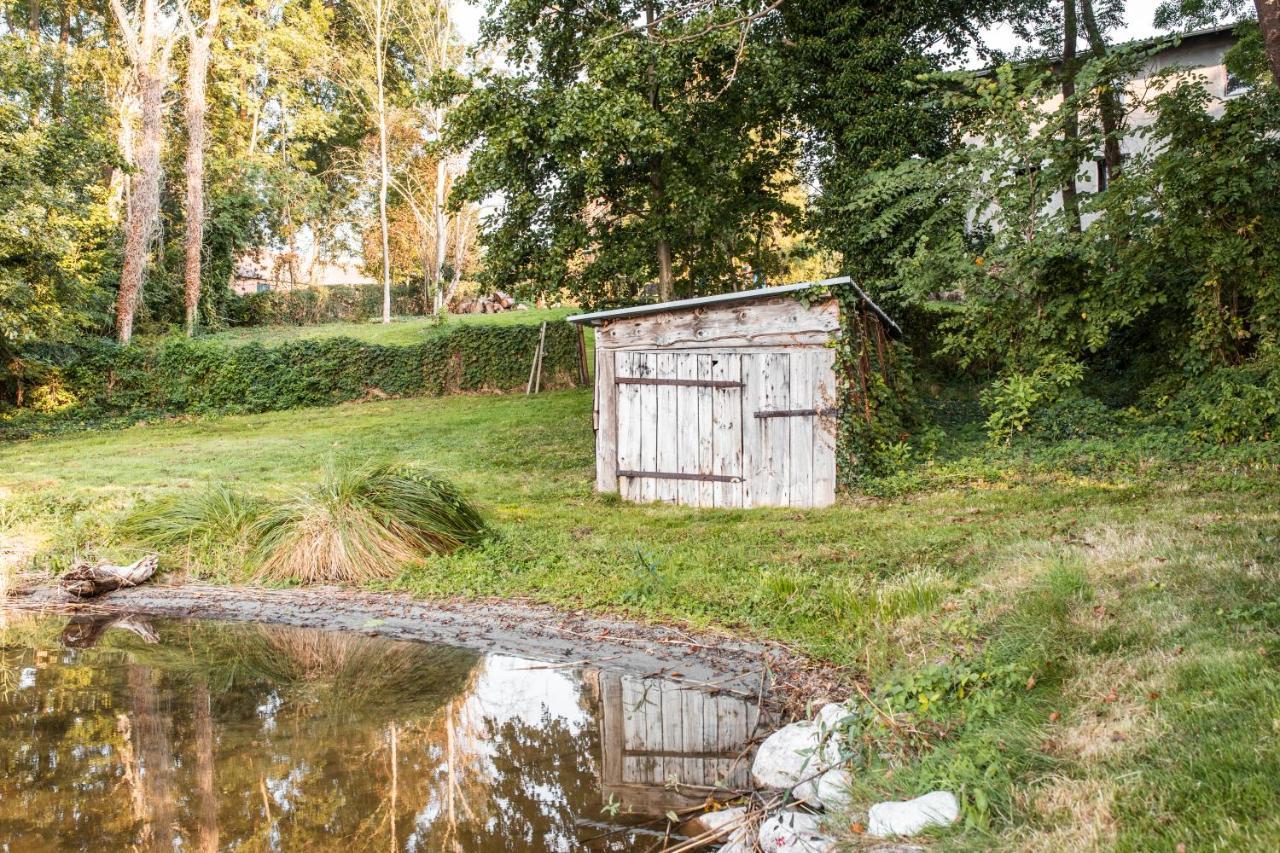 Ferienwohnung Direkt Am Potzlower See Bagian luar foto